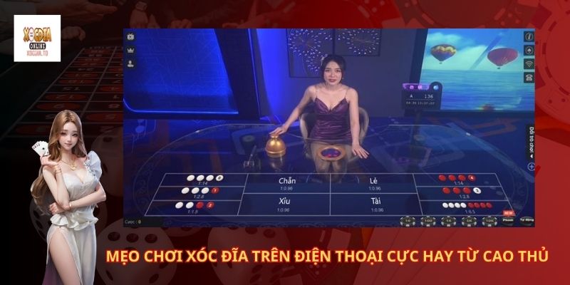 XocdiaTo bày mẹo chơi xóc đĩa trên điện thoại 3 Mẹo chơi xóc đĩa trên điện thoại cực hay từ cao thủ