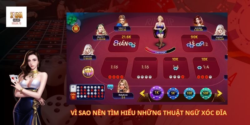 Vì sao nên tìm hiểu những thuật ngữ xóc đĩa? 2 Vì sao nên tìm hiểu những thuật ngữ xóc đĩa