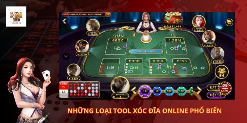 Tool xóc đĩa online có thật sự hữu dụng? 2 Những loại tool xóc đĩa online phổ biến