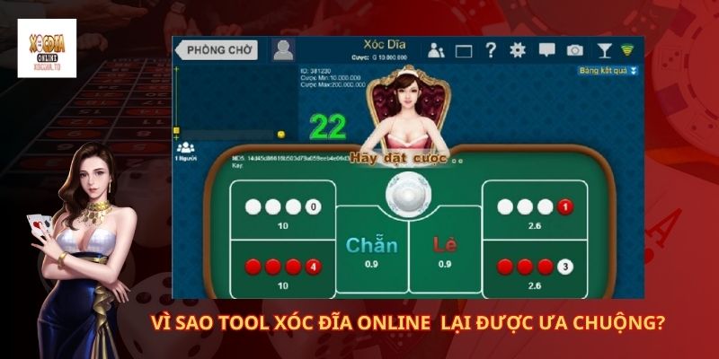 Tool xóc đĩa online có thật sự hữu dụng? 3 Vì sao tool xóc đĩa online lại được ưa chuộng?